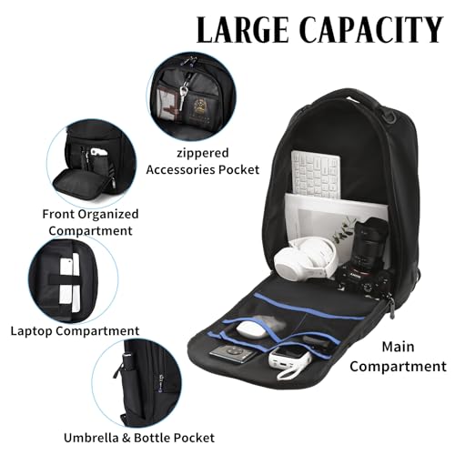 BJIAX Camouflage Tech-Savvy Laptop Backpack for Men with USB Charging Port and Ergonomic Design
BJIAX Camouflage Water R