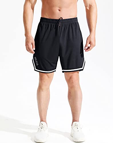 NELEUS Men's Lightweight Workout Running Shorts for Fitness Enthusiasts with Pockets
| NELEUS Men's 7 Inch Lightweight