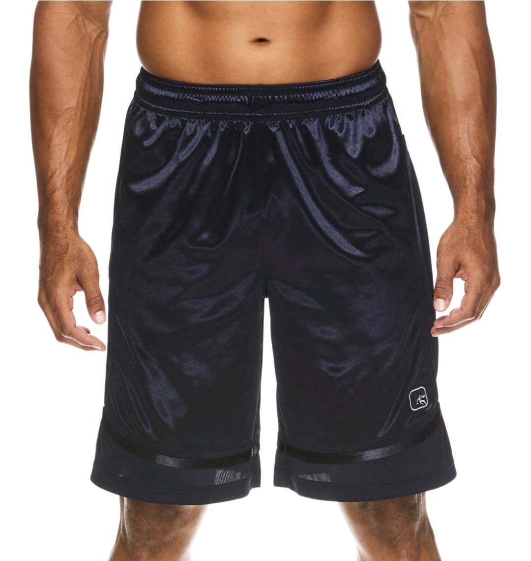 AND1 Navy All Courts Basketball Short - Men - Game and Workout - Lightweight and Comfortable - Small
