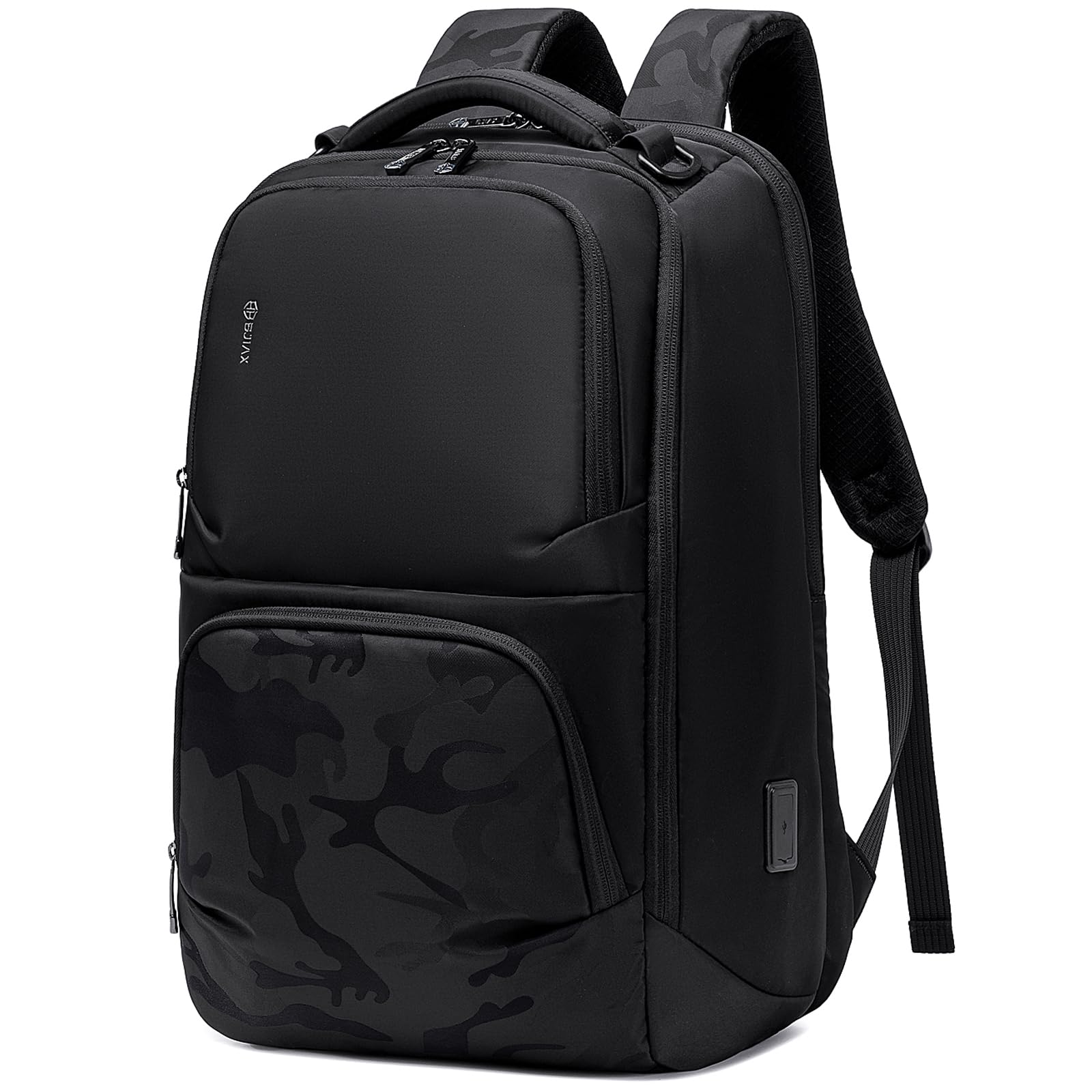 BJIAX Camouflage Tech-Savvy Laptop Backpack for Men with USB Charging Port and Ergonomic Design
BJIAX Camouflage Water R